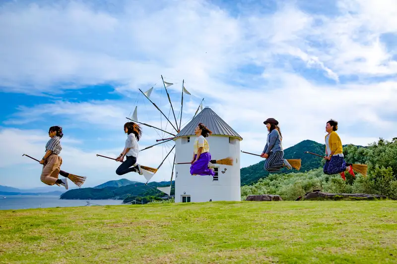 小豆島オリーブ公園 魔法のほうき