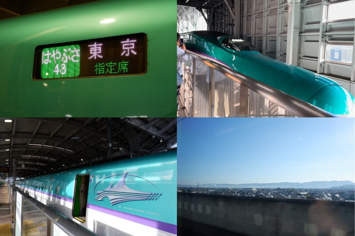 東北新幹線「はやぶさ」乗車レポ ー東京→新青森・E5系ー