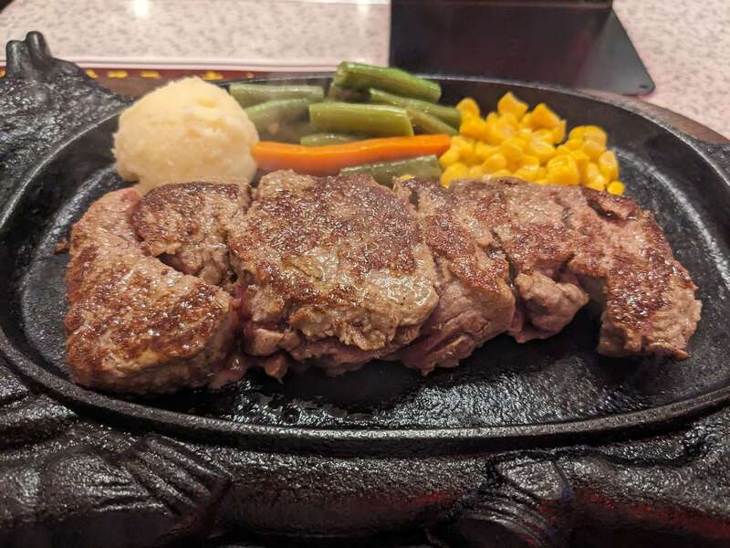 国際通り グルメ「ステーキ」
