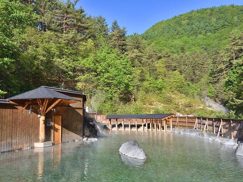 西の河原公園 露天風呂