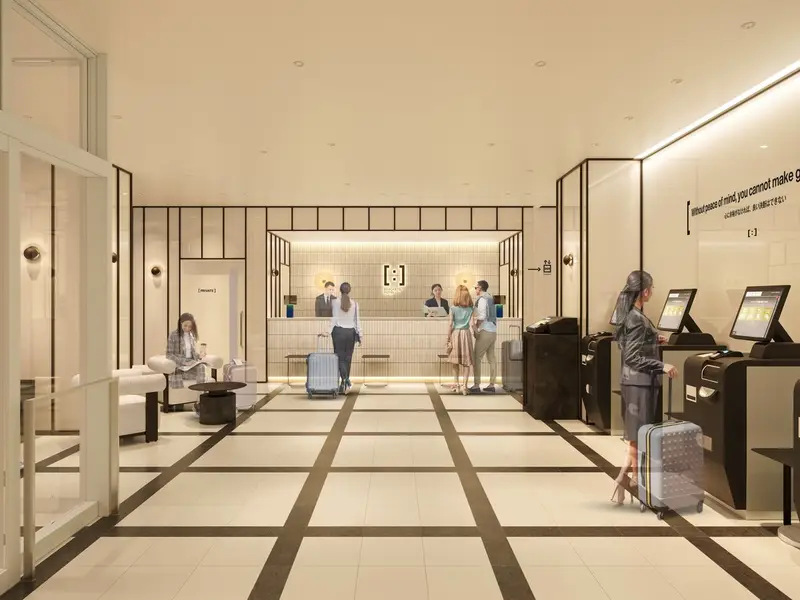 BRACKETS HOTEL Osaka Hommachi ロビー