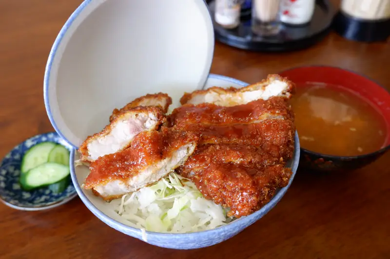 猪苗代名物ソースカツ丼