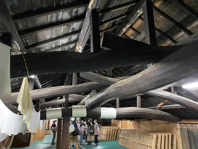 登録有形文化財の「浪花酒造」酒蔵・本宅見学