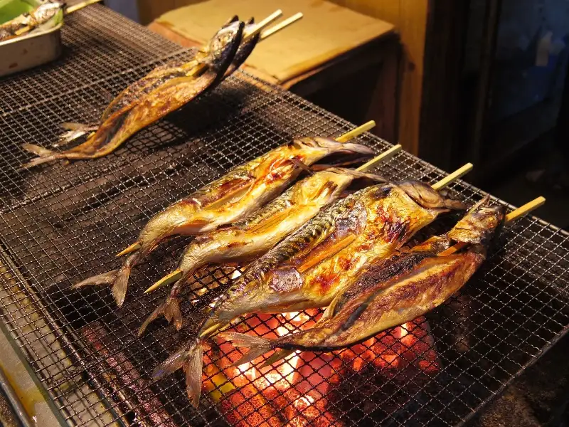 丸焼き鯖