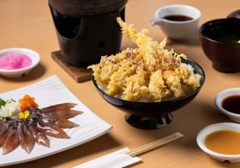 ほたるいかミュージアム　蛍烏賊美味三種御膳