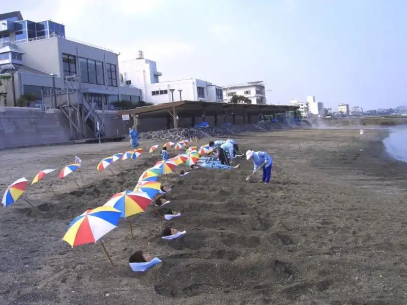指宿　砂むし温泉（イメージ）
