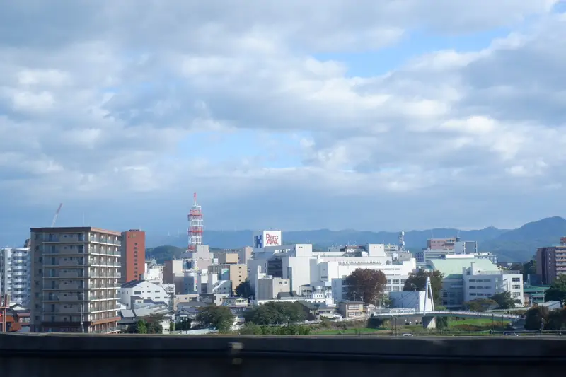 盛岡の街並み