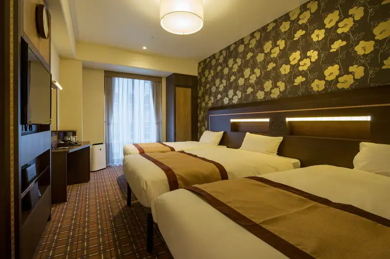 ホテルモントレ福岡　モデレートルーム3名利用