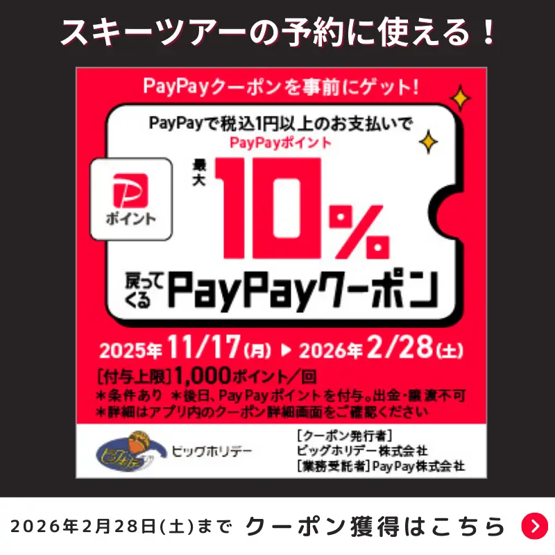 PayPayクーポンバナー