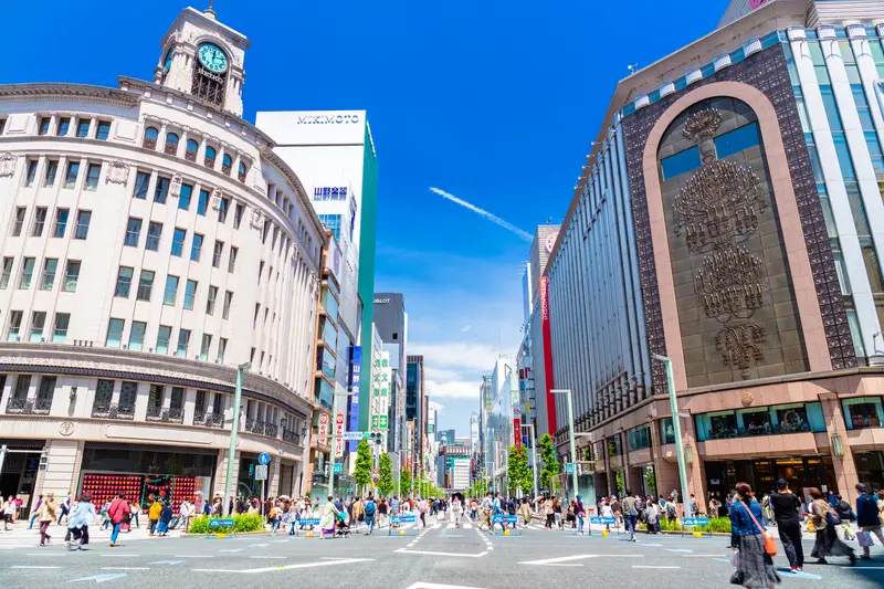 銀座 4丁目交差点
