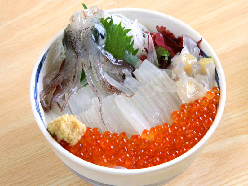 活イカ丼