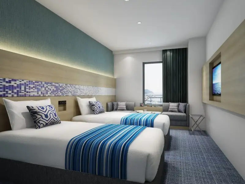 GOTO TSUBAKI HOTEL 客室　オーシャンツインルーム（イメージ）