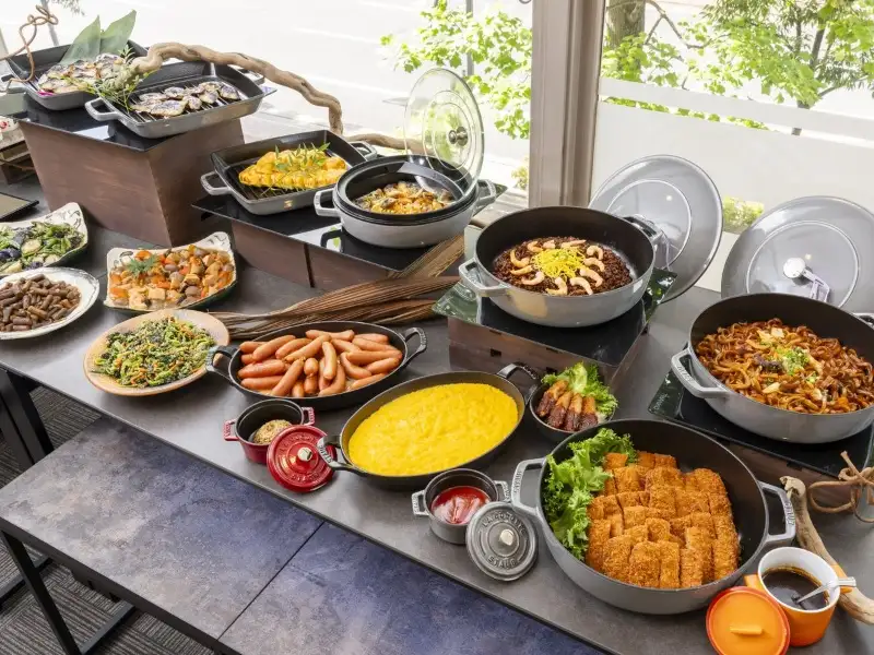 岡山ワシントンホテルプラザ　朝食バイキング（イメージ）