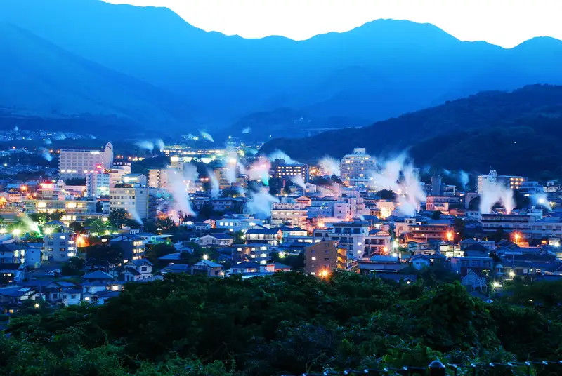 別府　湯けむり(イメージ)