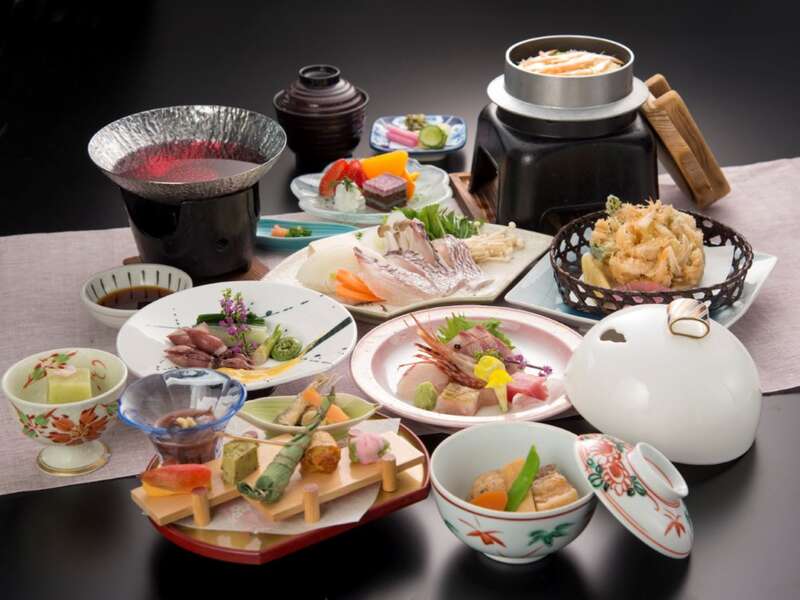 小川温泉元湯 ホテルおがわ　夕食（イメージ）