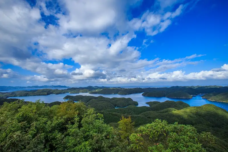 対馬・烏帽子岳展望台