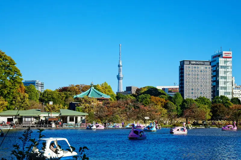 上野恩腸公園 不忍池