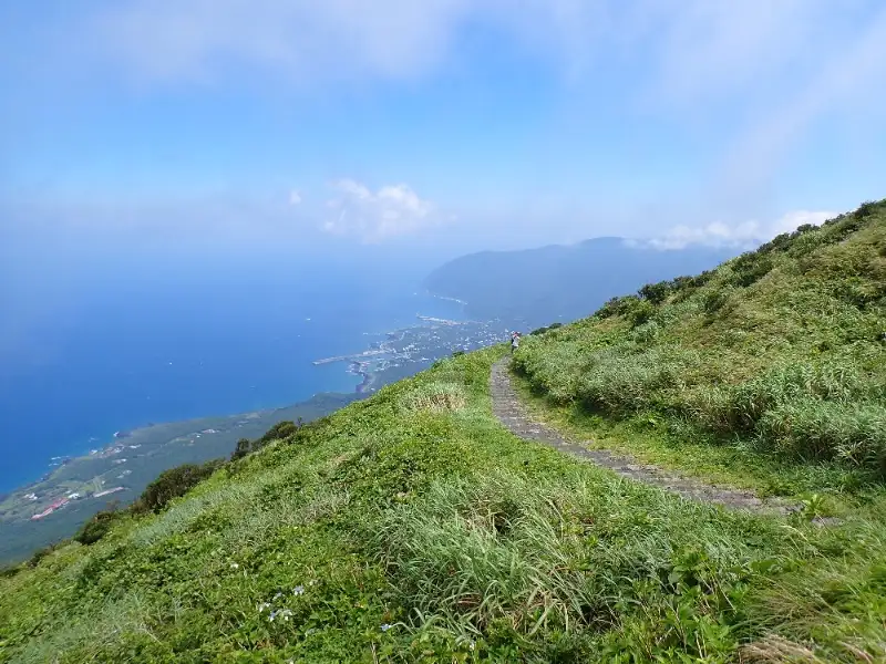 八丈富士 登山道