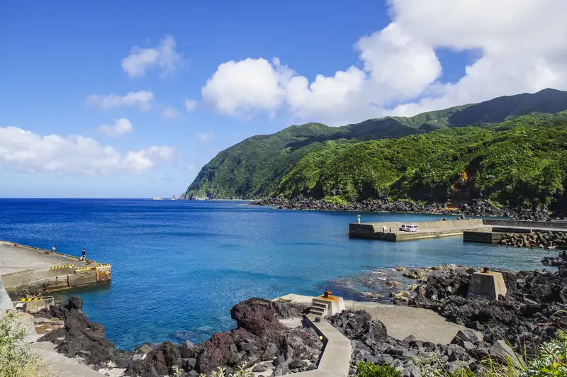 底土港の綺麗な海