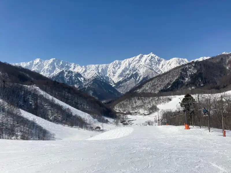 鹿島槍スキー場 ゲレンデイメージ