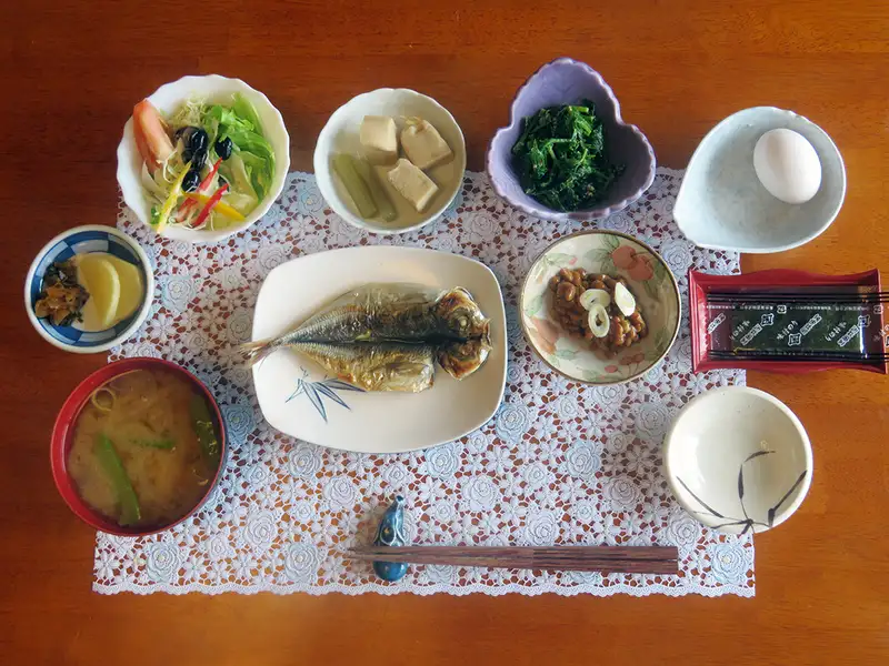 ゲストハウス　舟吉の朝食