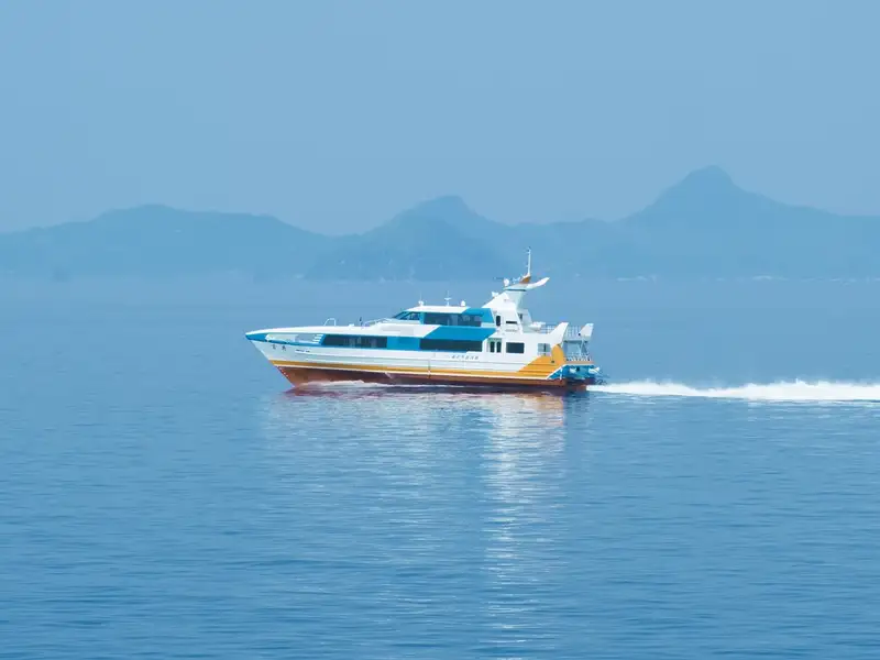瀬戸内海汽船　スーパージェット外観（イメージ）