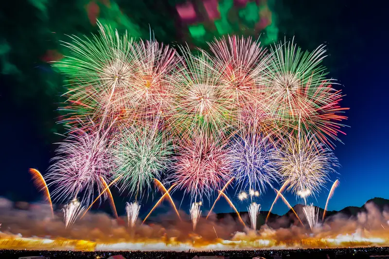 大曲の花火（イメージ）