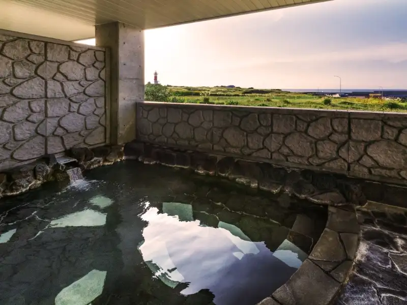 アイランドインリシリ 露天風呂