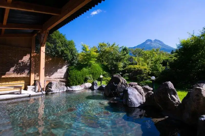 ゆふの湯　露天風呂