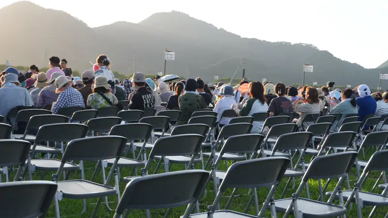 観覧席イス席（イメージ）