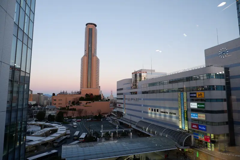 浜松駅のアクトタワー